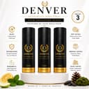DENVER Caliber Deodorants 180/200ml Pack Of 3 – image 2