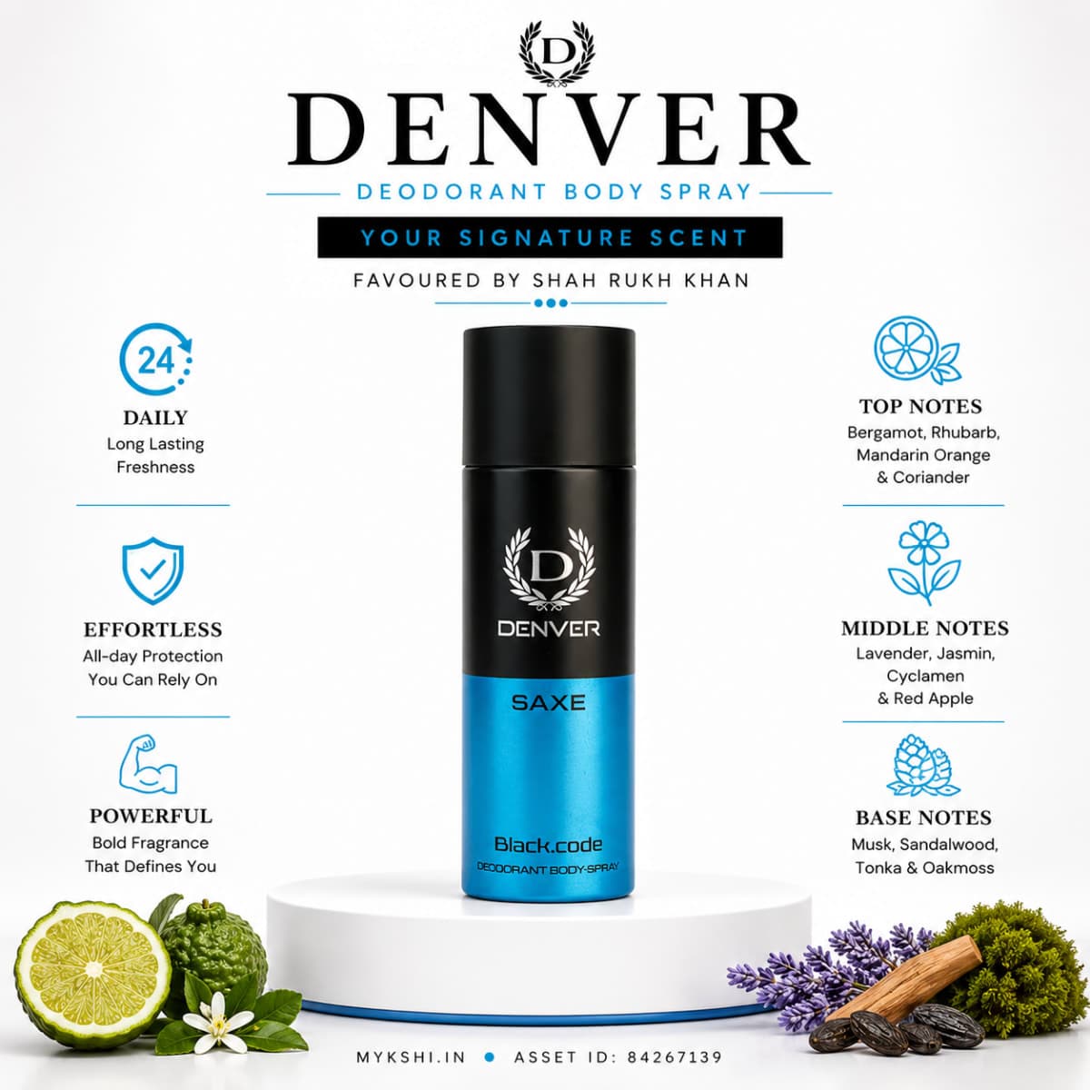 DENVER Saxe Deo 150ml Deodorant 