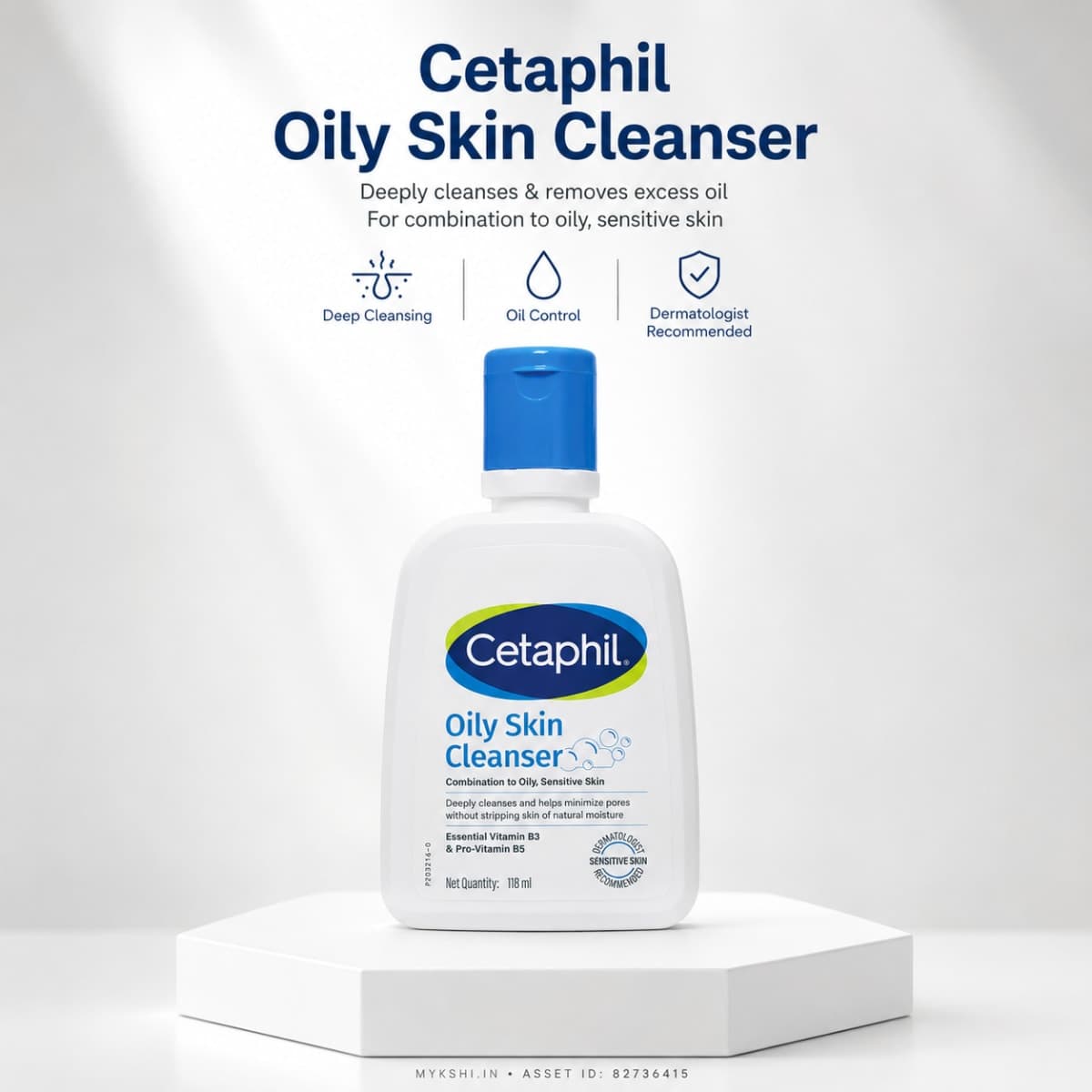 Cetaphil Oily Skin Cleanser | Face Wash for Acne-Prone Skin