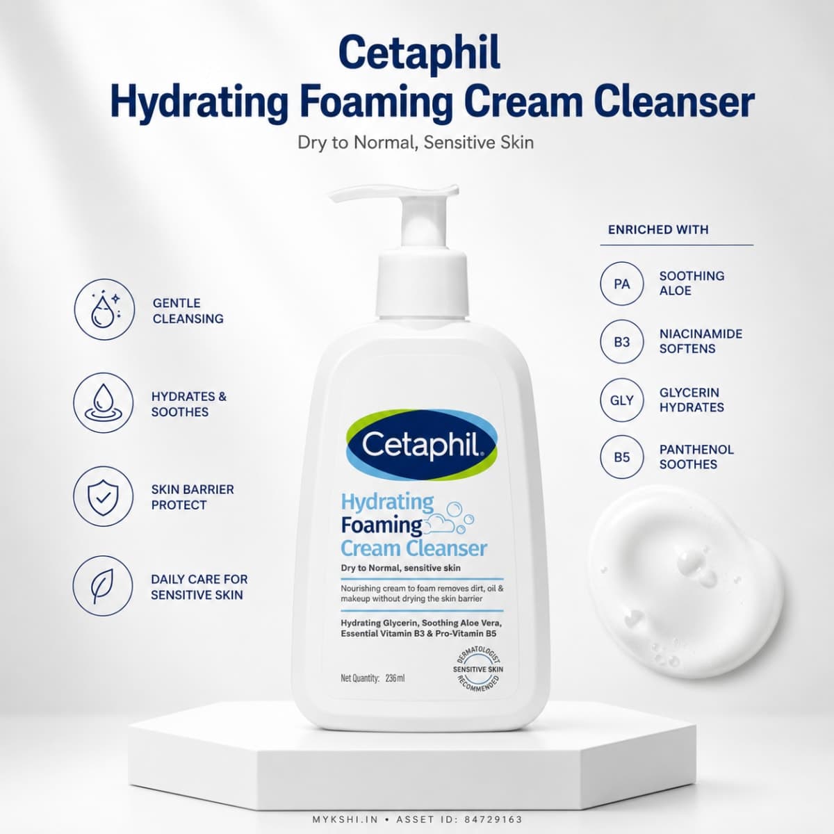 Cetaphil Hydrating Foaming Cream