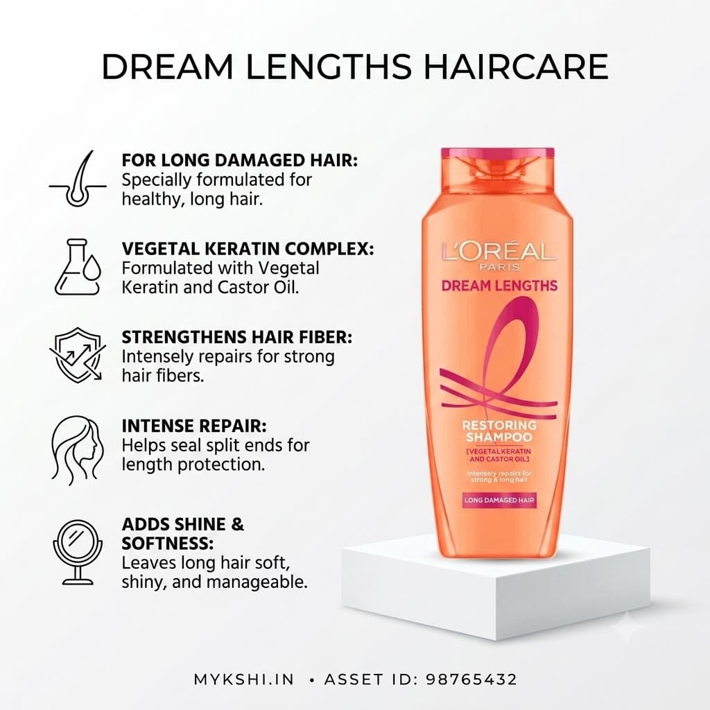 LOREAL PARIS DREAM LENGTHS SHAMPOO