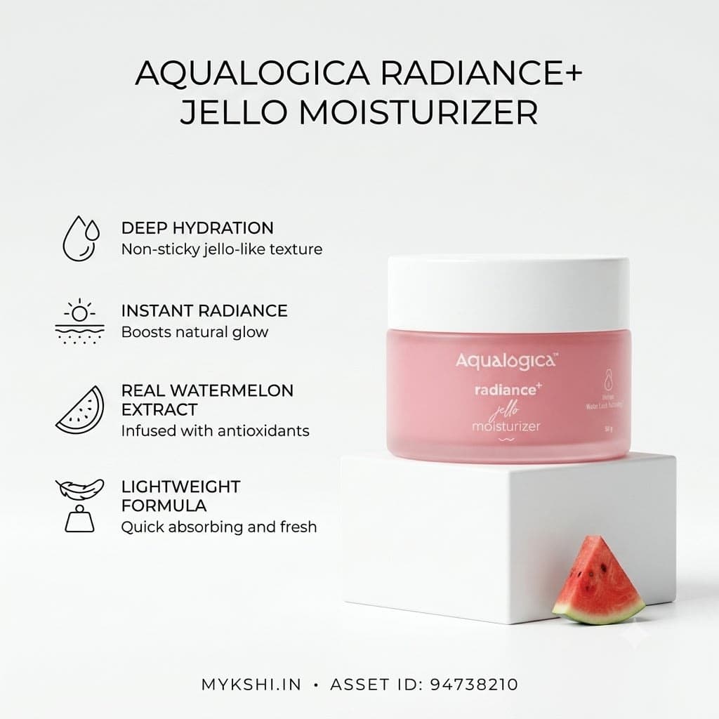 Aqualogica Radiance+ JellO Moisturizer, 50g