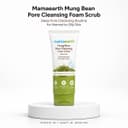 Mamaearth Mung Bean Pore Cleansing Foam Scrub with Mung Bean, AHA & BHA for Normal to Oily Skin - 100 g – image 2
