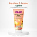 PLiX Peaches & Lemon Detan 3-in-1 Multi-Action Cleanse-Scrub-Mask – image 2
