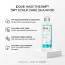 Dove Hair Therapy Dry Scalp Care Sulphate-Free Shampoo, No Parabens & Dyes, With Niacinamide, 380ml – image 2