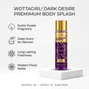 Wottagirl Gold Dark Desire Body Splash - 135ml – image 2