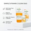Simple Skin Care Vit C Glow Facial Wash & Booster Serum – image 2