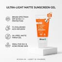 The Derma Co 1% Hyaluronic Sunscreen Oil-Free Matte Gel  – image 2