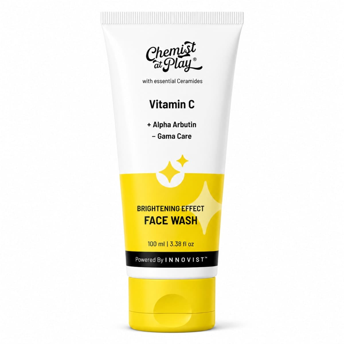 Chemist at Play Vitamin C Brightening Boost Face Wash for Dark Spots & Glowing Skin - 100 ml