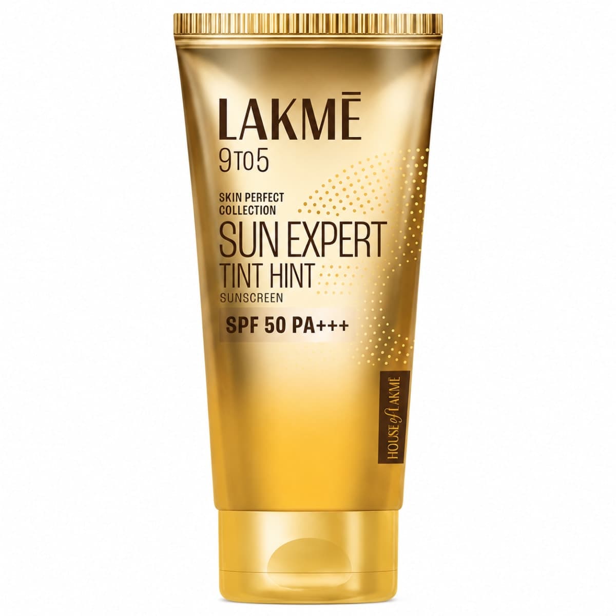 Lakme Sun Expert Tinted Sunscreen SPF 50 PA +++ Broad spectrum UVA/B protection Blue light protection No White Cast for all dry, oily, normal skin Matte Finish 50ml 