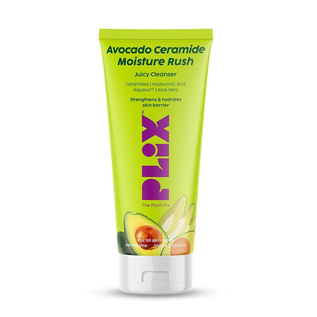 PLiX Avocado Ceramide Moisture Rush Juicy Cleanser (To Strengthen Your Skin Barrier)