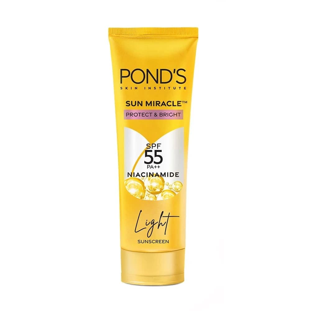 POND’S SUN MIRACLE SPF 55 PA+++ LIGHT SUNSCREEN - PROTECT & BRIGHT