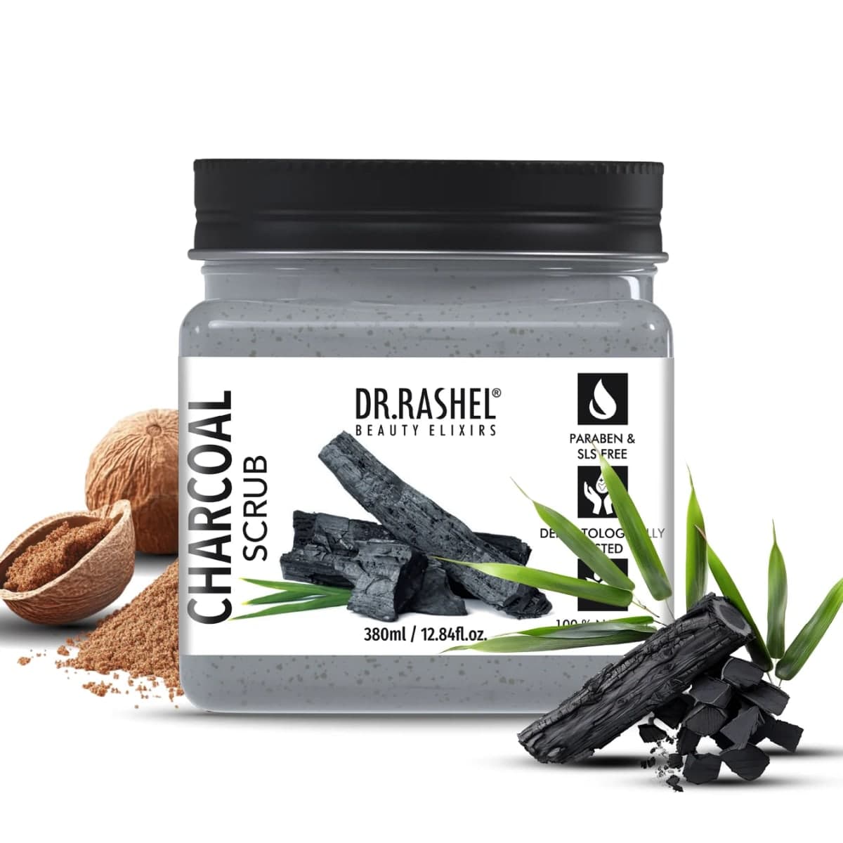 DR. RASHEL Charcoal Scrub - 380 ml