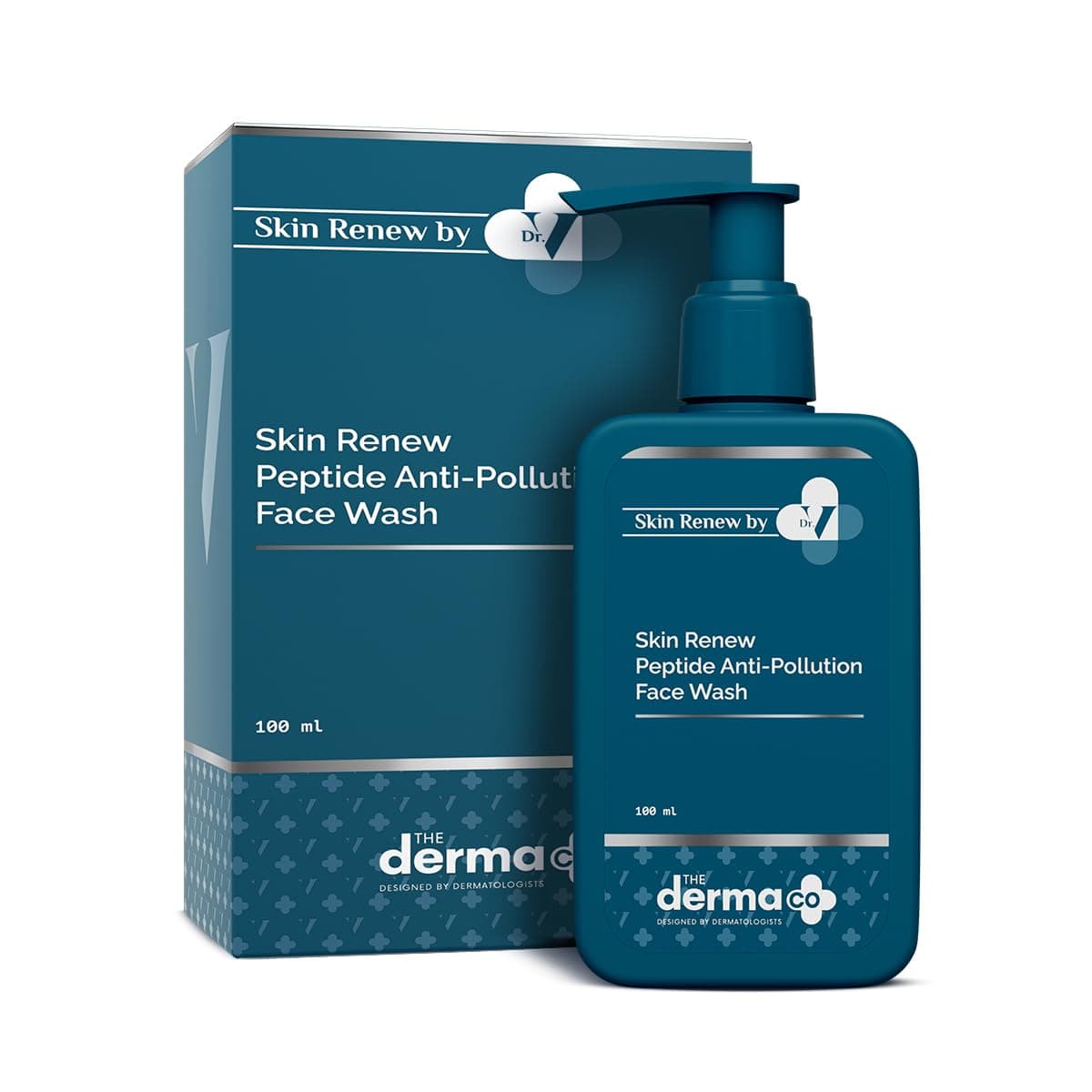 The Derma Co. X Dr V Skin Renew Peptide Anti-Pollution Face Wash with Peptides & Niacinamide - 100 ml
