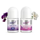 Wottagirl Underarm Roll On Combo (25ml × 2) – Even Glow Brightening & Secret Crush | 48H Odour Protection | Alcohol-Free | Vegan Deodorant for Women – image 1