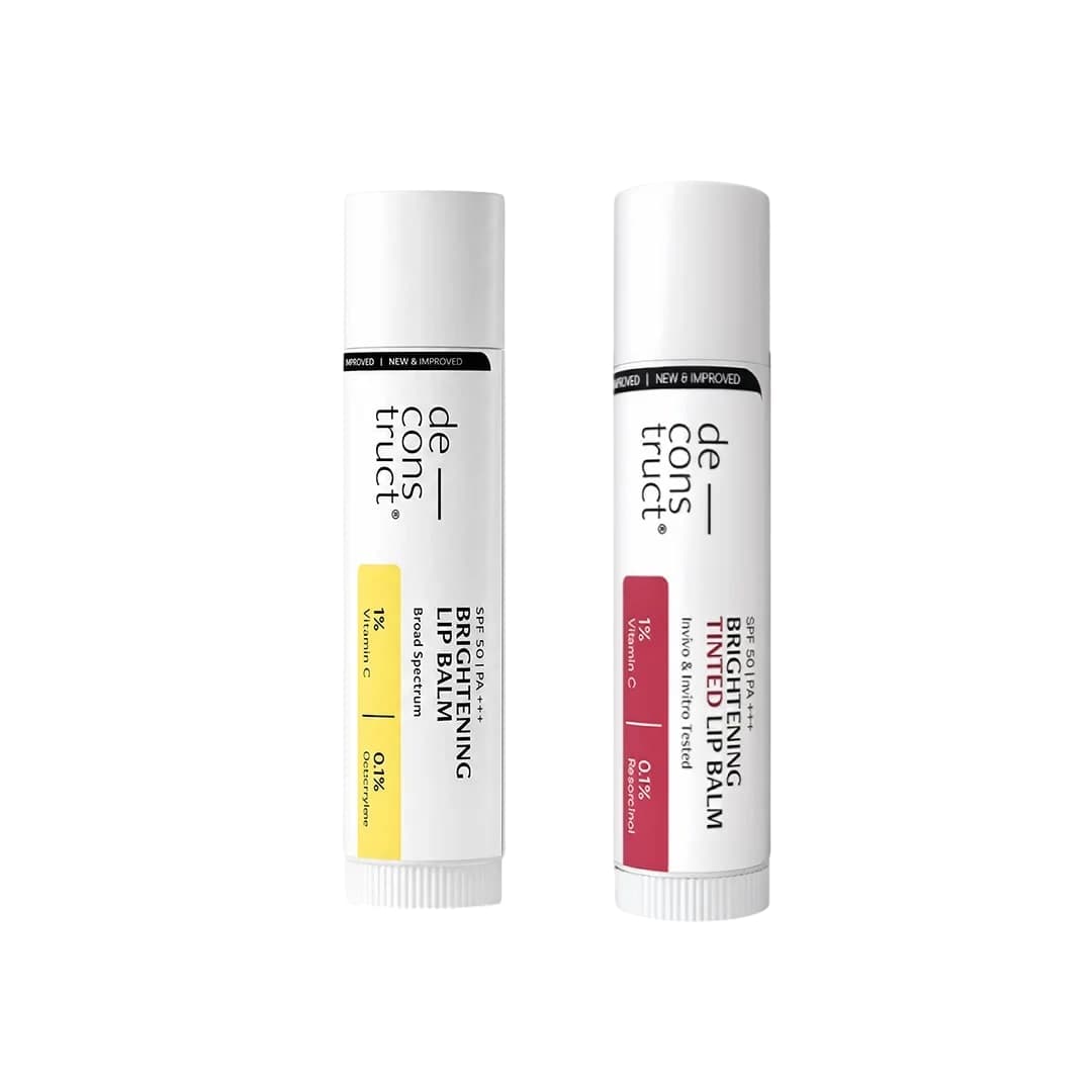 Deconstruct Brightening Lip Care Duo With SPF 50 (4+4g)