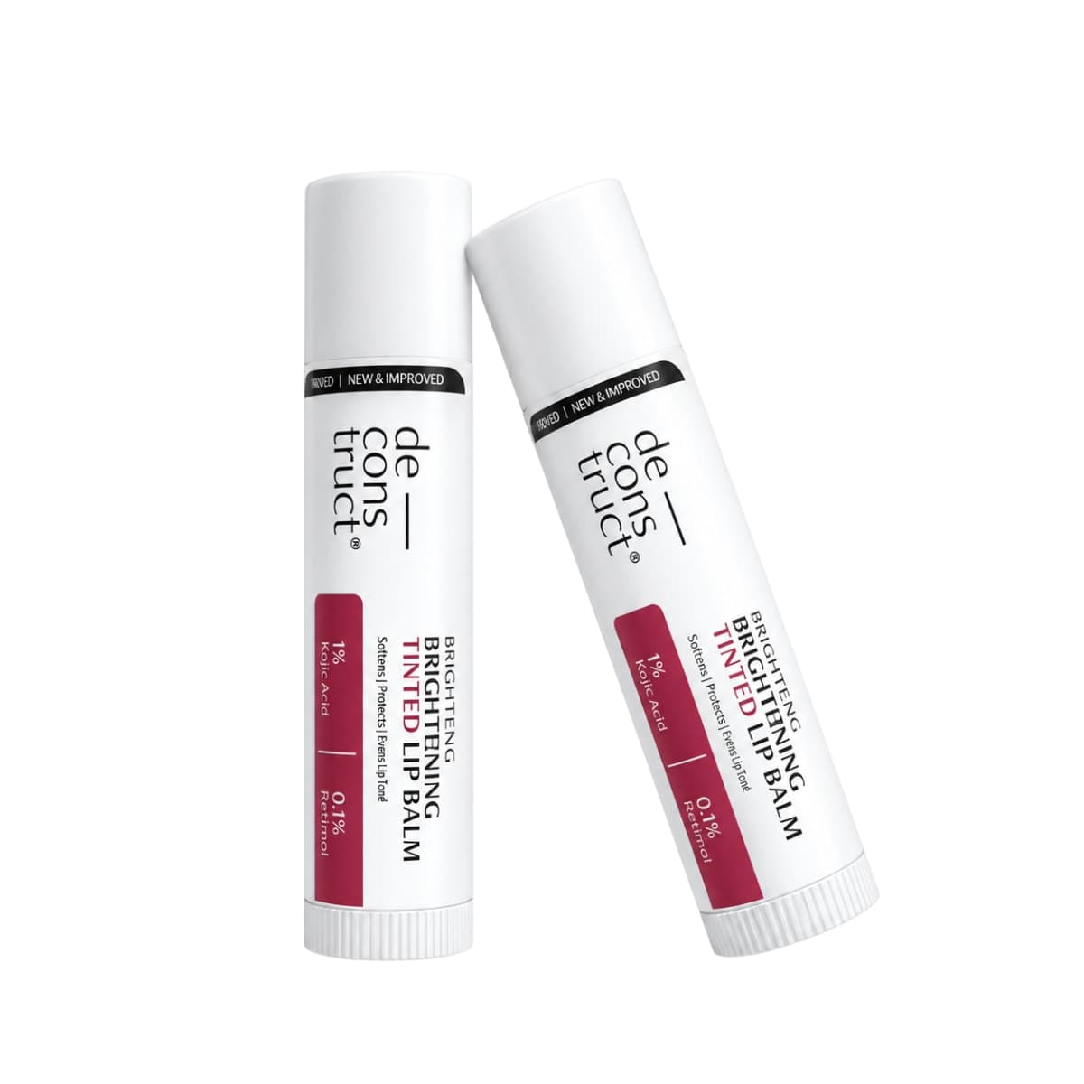Deconstruct Brightening Tinted Lip Balm With SPF 50 For Dark Lips with 1% Vitamin C & 0.1 Resorcinol (4+4gm)