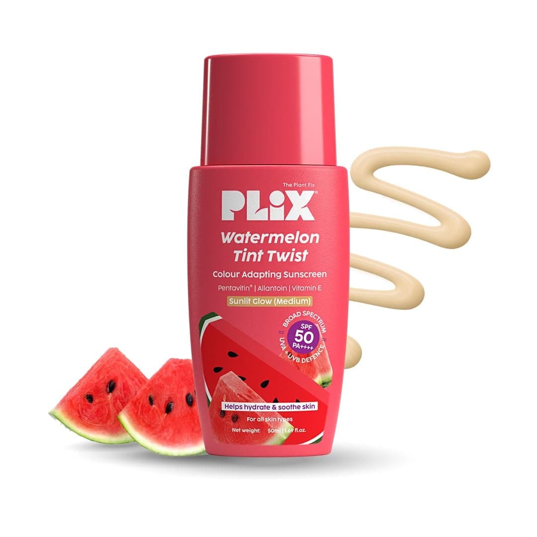 PLiX Watermelon Tint Twist Colour Adapting Sunscreen SPF 50++++